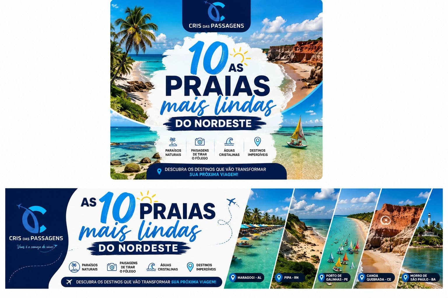 As 10 Praias Mais Lindas do Nordeste