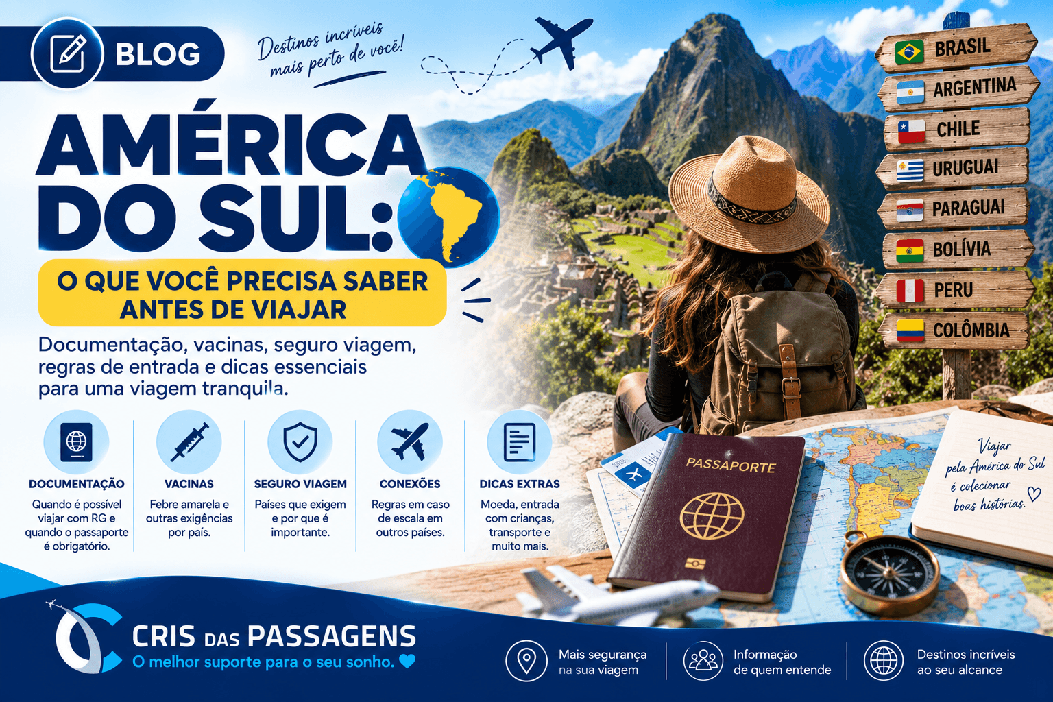 AMÉRICA DO SUL: O QUE VOCÊ PRECISA SABER ANTES DE VIAJAR 🌎