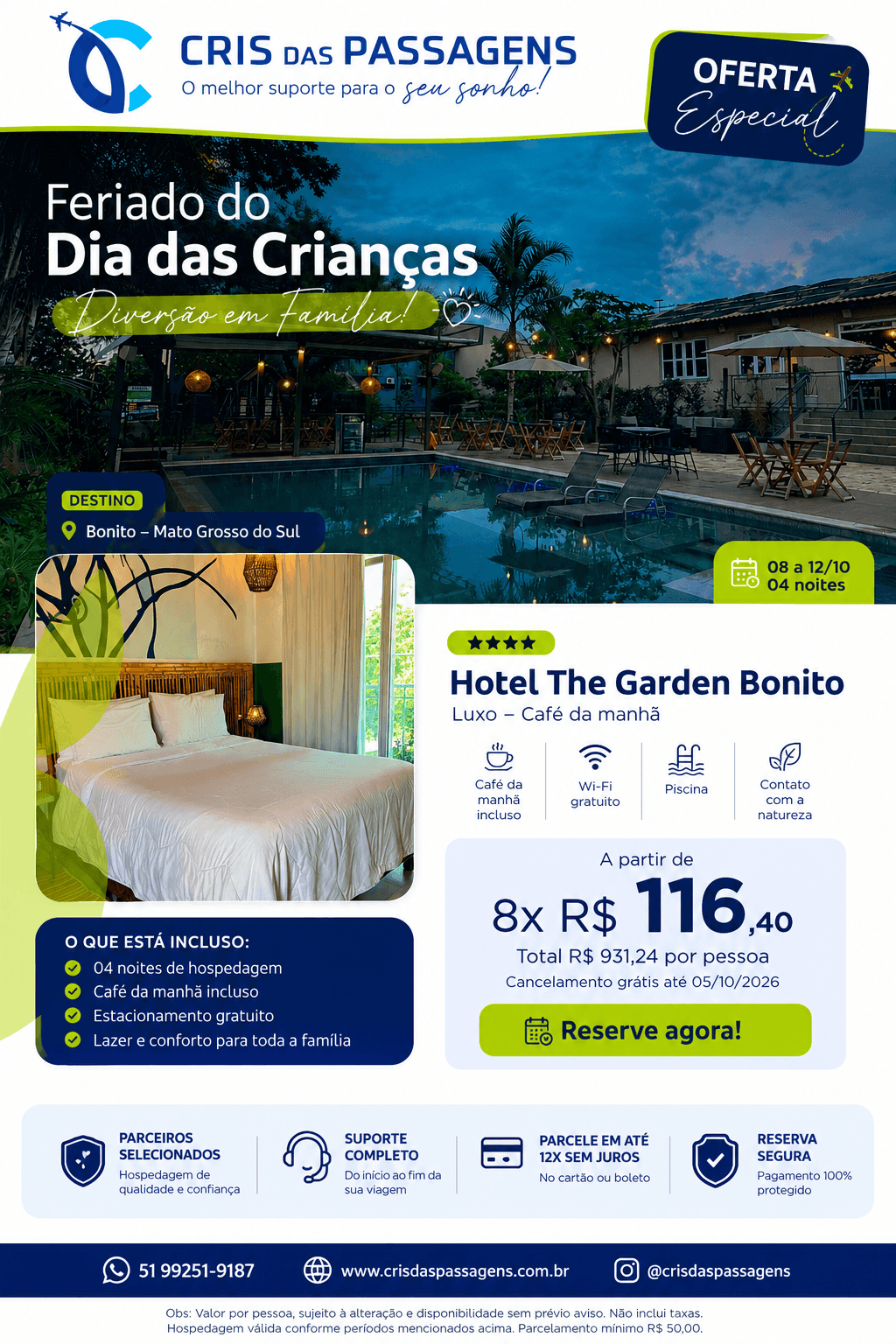 Hotel de Garden Bonito - Bonito